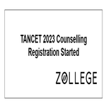 TANCET 2024 Counselling Registration Started
